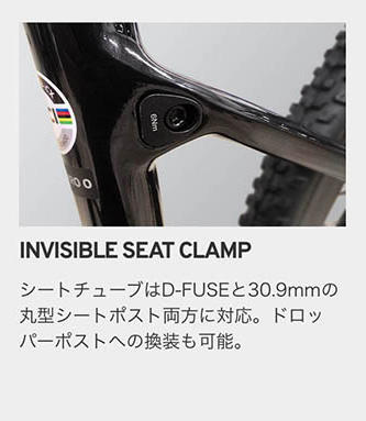 INVISIBLE SEAT CLAMP